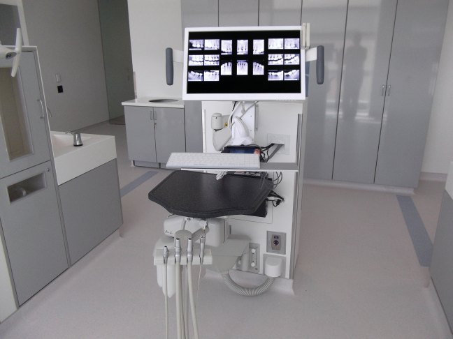 Delivery-unit mounting with film-series review